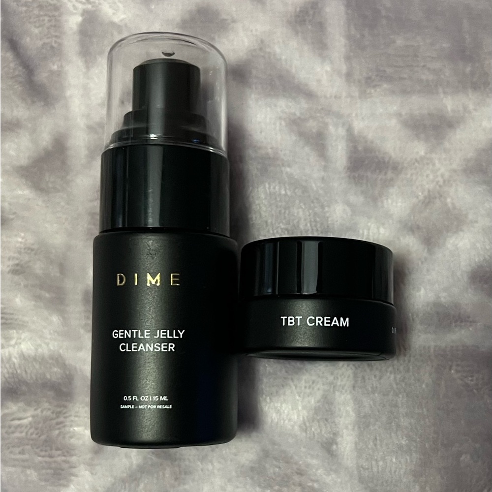 DIME Gentle Jelly Cleanser and TBT Cream Bundle - new! 5 for $25 sale